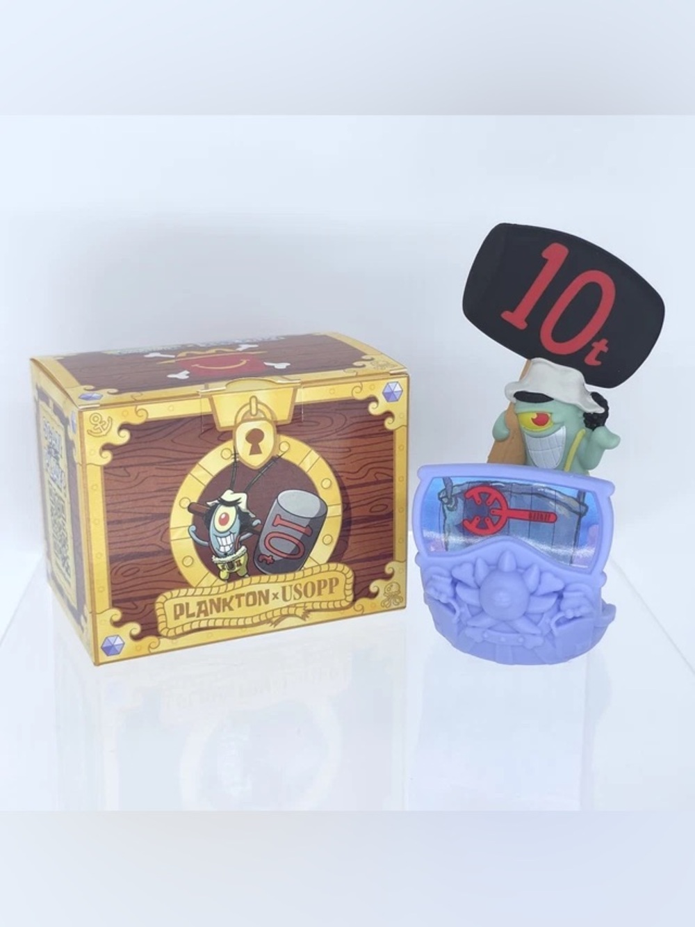 McDonald's SpongeBob SquarePants X One Piece 2026 Toy Plankton x Usopp